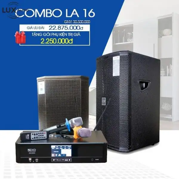 Combo karaoke gia đình LA 16